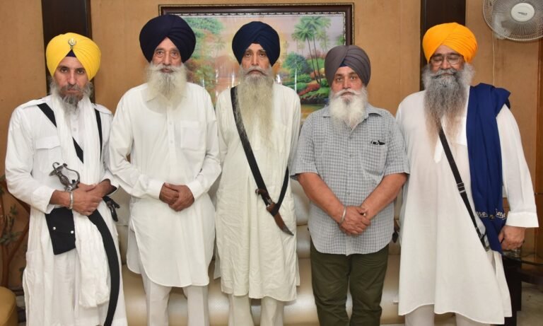 ਤਖਤਾਂ ਦੀ ਸੇਵਾ-ਸੰਭਾਲ ਲਈ ਪੰਥਕ ਜੁਗਤ ਅਨੁਸਾਰੀ ਨਿਜ਼ਾਮ ਸਮੇਂ ਦੀ ਸਭ ਤੋਂ ਵੱਡੀ ਲੋੜ: ਪੰਚ ਪ੍ਰਧਾਨੀ ਜਥਾ