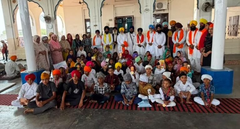 ਸ਼ਹੀਦ ਭਾਈ ਤਾਰੂ ਸਿੰਘ ਗੁਰਮਤਿ ਪ੍ਰਚਾਰ ਐਂਡ ਵੈਲਫੇਅਰ ਸੋਸਾਇਟੀ ਰਜਿ ਪੰਜਾਬ ਵੱਲੋਂ “ਦਸ ਰੋਜਾ ਜੀਵਨ ਜੁਗਤਿ ਸਮਰ ਕੈਂਪ” ਚੜ੍ਹਦੀ ਕਲਾ ਨਾਲ ਸੰਪਨ