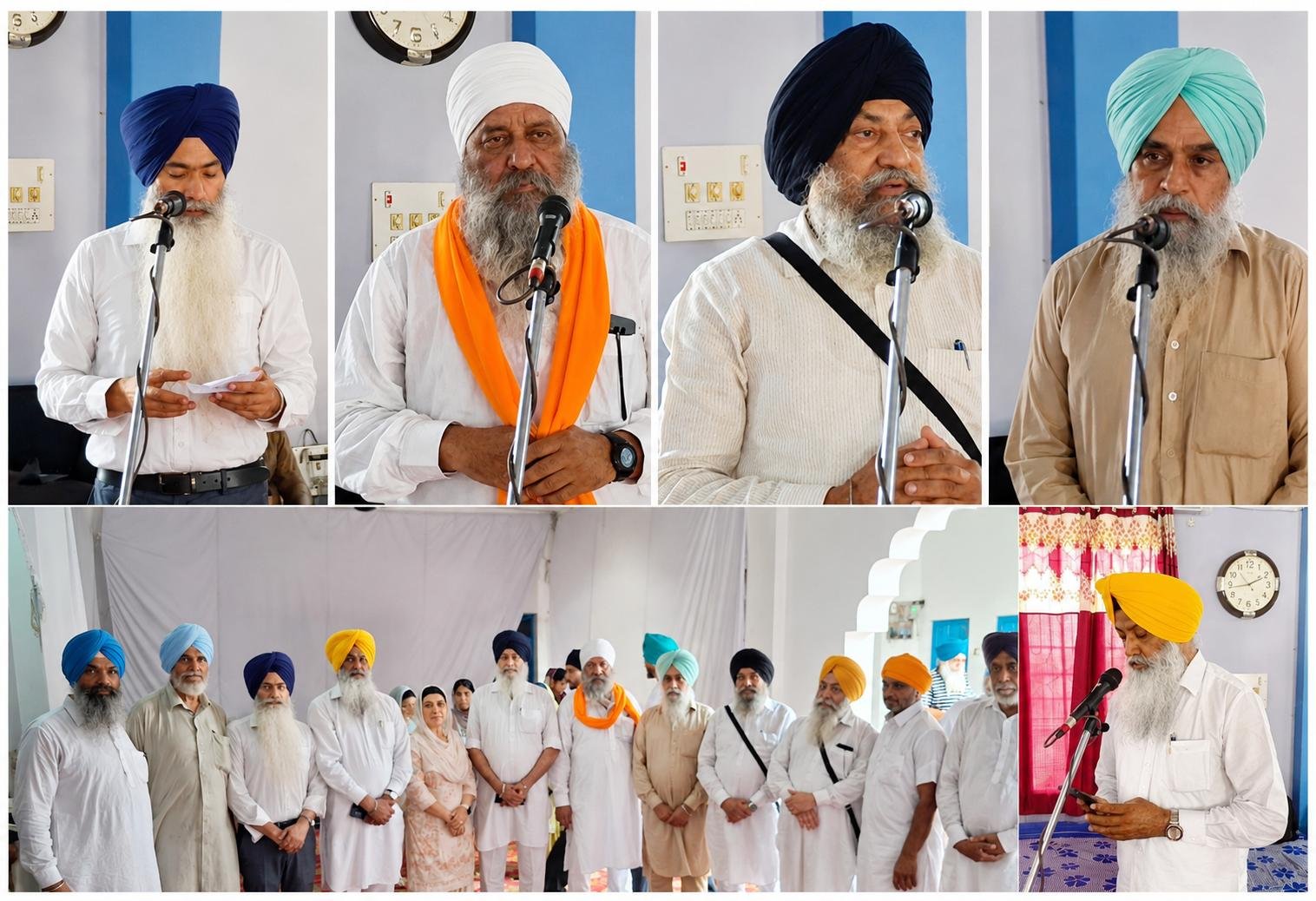 ਵਰਲਡ ਸਿੱਖ ਪਾਰਲੀਮੈਂਟ ਦੇ ਆਗੂ ਅਤੇ ਜਲਾਵਤਨੀ ਯੋਧੇ ਭਾਈ ਗੁਰਚਰਨ ਸਿੰਘ ਗੁਰਾਇਆ ਦੇ ਸਤਿਕਾਰਯੋਗ ਪਿਤਾ ਸ੍ਰ. ਨਿਰਮਲ ਸਿੰਘ ਜੀ ਦੀ ਅੰਤਿਮ ਅਰਦਾਸ ਵਿੱਚ ਸ਼ਾਮਲ ਹੋਈਆਂ ਪੰਥਕ ਸ਼ਖ਼ਸੀਅਤਾਂ ਨੇ ਭੇਟ ਕੀਤੇ ਸ਼ਰਧਾ ਦੇ ਫੁੱਲ