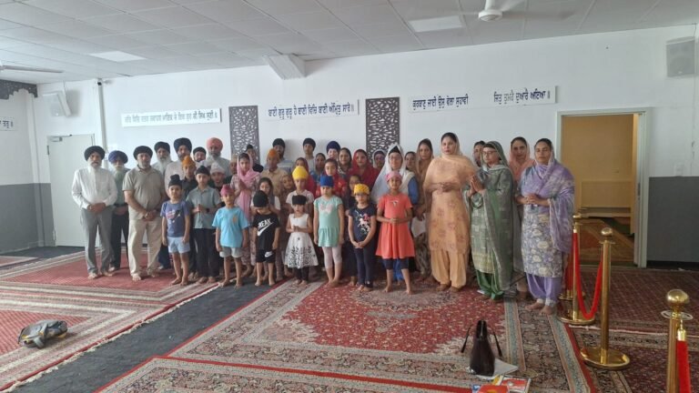 ਗੁਰਦੁਆਰਾ ਗੁਰੂ ਨਾਨਕ ਨਿਵਾਸ ਸਟੁਟਗਾਰਟ ਵਿਖੇ ਬੱਚਿਆਂ ਦੇ ਗੁਰਮਤਿ ਕੈਂਪ ਵਿੱਚ ਸਿੱਖ ਸੰਦੇਸਾ ਜਰਮਨੀ ਵੱਲੋਂ ਲਈ ਗਈ ਗੁਰਮਤਿ ਪ੍ਰੀਖਿਆ ਦਾ ਸ਼ਾਨਦਾਰ ਨਤੀਜਾ ਅਤੇ ਪ੍ਰਾਪਤੀਆ।