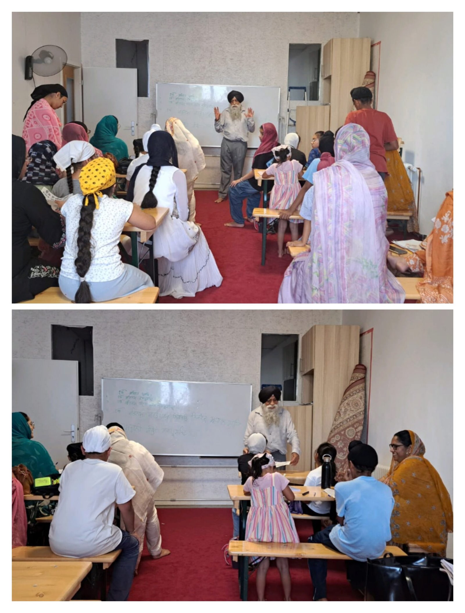 ਬੱਚਿਆ ਦਾ ਗੁਰਮਤਿ ਸਿੱਖਲਾਈ ਕੈੰਪ 03 ਅਗਸਤ ਦਿਨ ਸੋਮਵਾਰ ਤੋਂ ਗੁਰਦੁਆਰਾ ਗੁਰੂ ਨਾਨਕ ਨਿਞਾਸ ਸਟੁਟਗਾਰਟ ਵਿਖੇ ਚਲ ਰਿਹਾ ਹੈ।