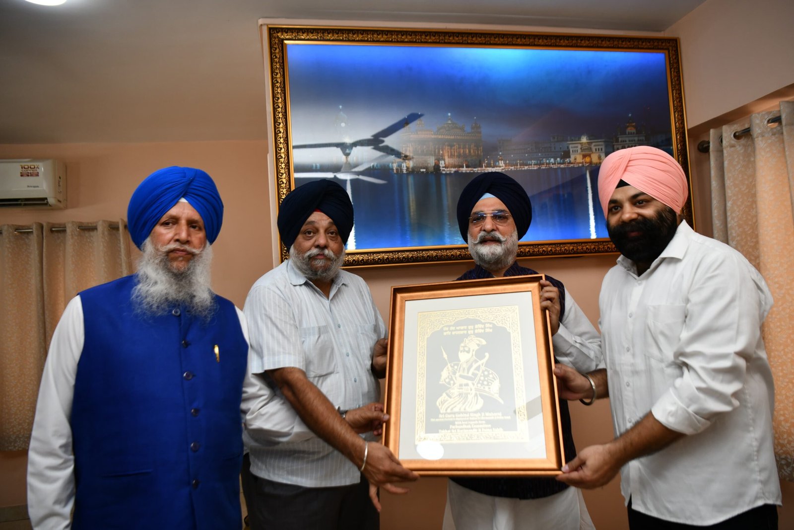 ਦਿੱਲੀ ਦੇ ਉਪ ਰਾਜਪਾਲ ਤਰਨਜੀਤ ਸਿੰਘ ਸੰਧੂ ਤਖ਼ਤ ਸ੍ਰੀ ਪਟਨਾ ਸਾਹਿਬ ਵਿਖੇ ਹੋਏ ਨਤਮਸਤਕ