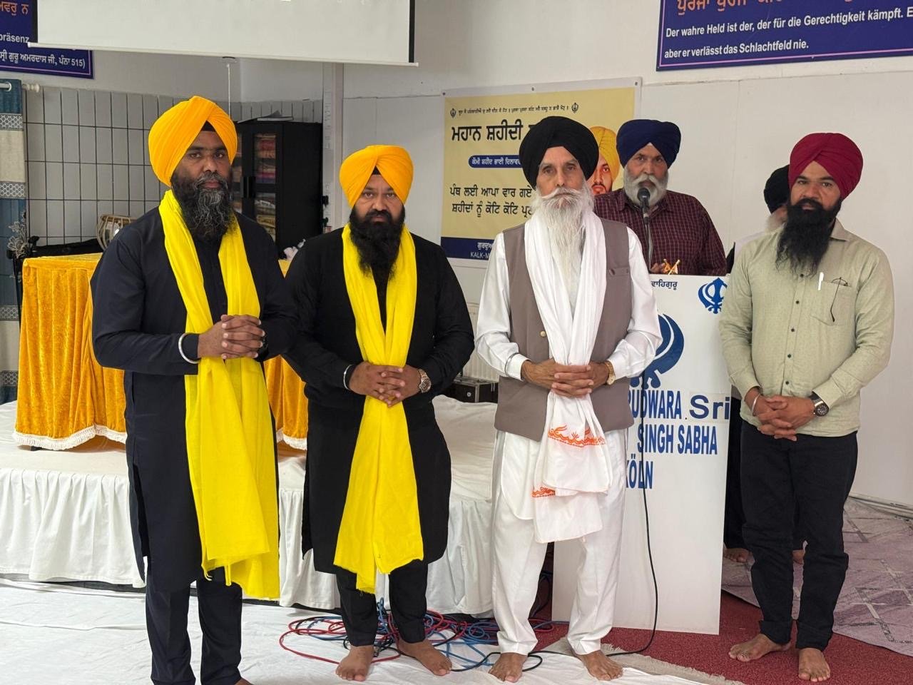 ਗੁਰਦੁਆਰਾ ਸ਼੍ਰੀ ਦਸ਼ਮੇਸ਼ ਸਿੰਘ ਸਭਾ ਕੋਲਨ ਵਿਖੇ ਗੁਰੂ ਗ੍ਰੰਥ ਸਾਹਿਬ ਜੀ ਦਾ ਪਹਿਲਾ ਪ੍ਰਕਾਸ਼ ਪੁਰਬ ਦਿਹਾੜਾ ਅਤੇ ਸ਼ਹੀਦ ਭਾਈ ਦਿਲਾਵਰ ਸਿੰਘ ਜੀ ਦਾ ਸ਼ਹੀਦੀ ਦਿਹਾੜਾ ਮਨਾਇਆ ਗਿਆ ਹੈ |