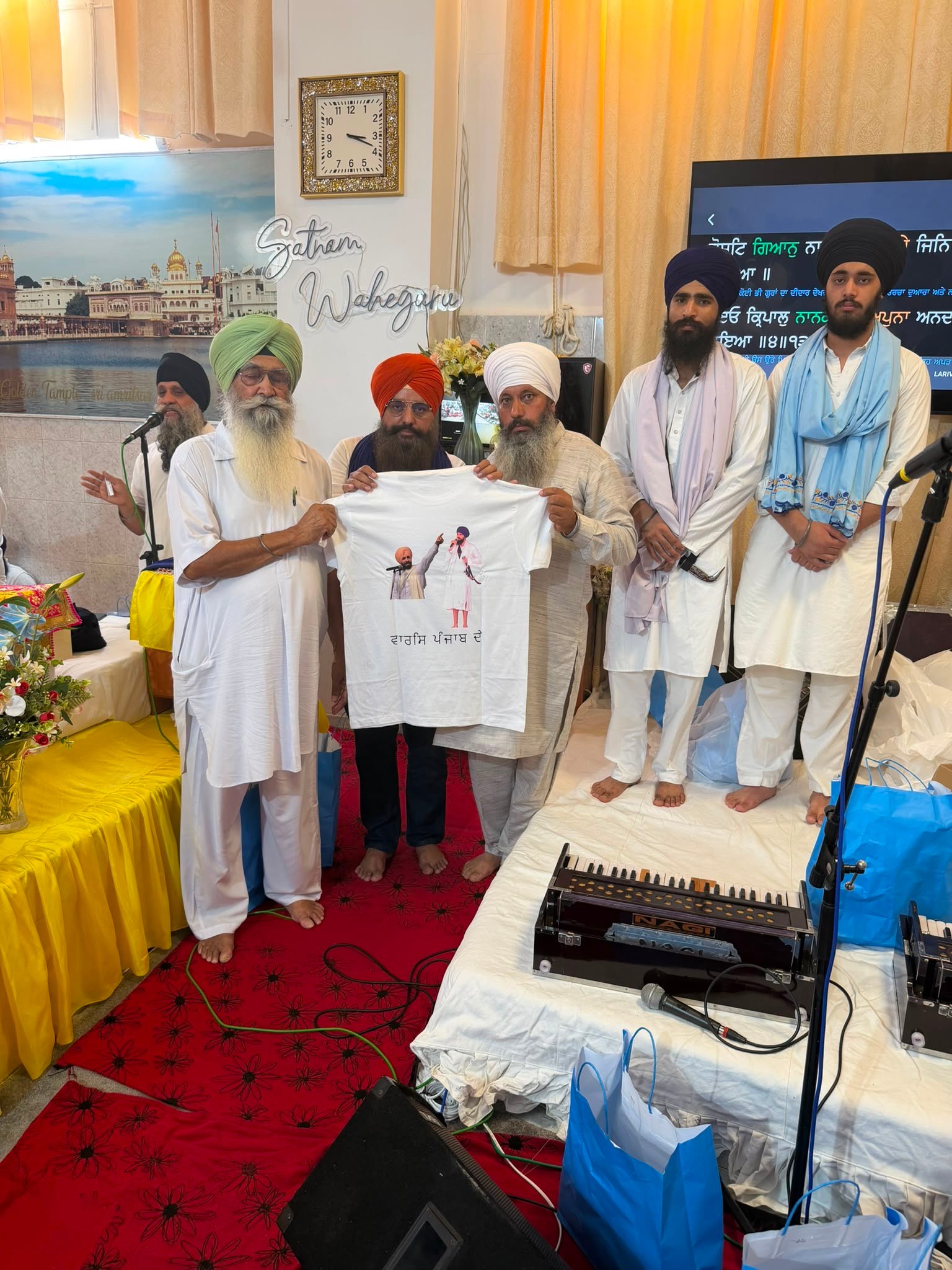 ਗੁਰਦੁਆਰਾ ਸਿੱਖ ਸੰਗਤ ਸਾਹਿਬ ਵਲੈਨਸੀਆ ਵਿਖੇ ਸ੍ਰੀ ਗੁਰੂ ਗ੍ਰੰਥ ਸਾਹਿਬ ਜੀ ਦਾ ਪਹਿਲਾ ਪ੍ਰਕਾਸ਼ ਦਿਹਾੜਾ ਸ਼ਰਧਾ ਤੇ ਸਤਿਕਾਰ ਨਾਲ ਮਨਾਇਆ ਗਿਆ